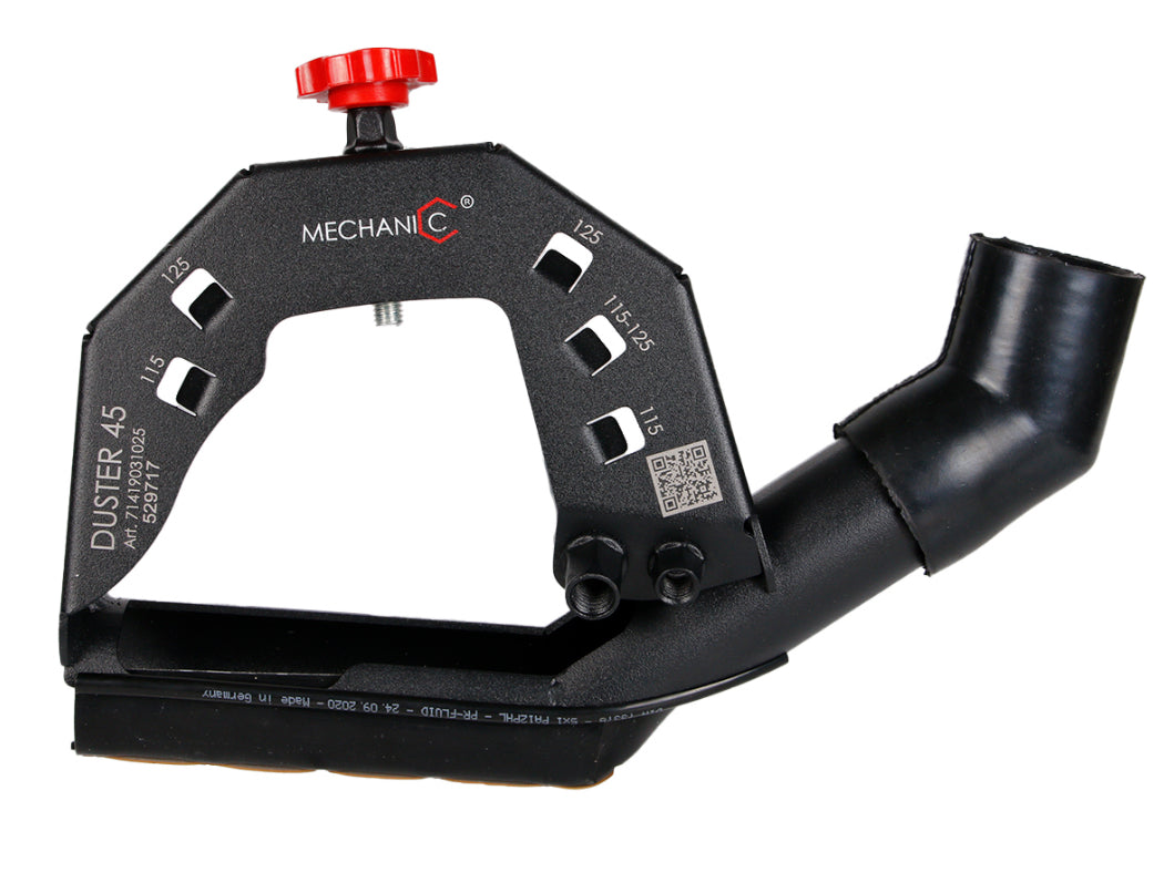 Duster 45 angle grinder attachment 115 mechanic